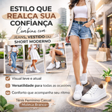 Tênis Feminino Casual Branco - Moleca