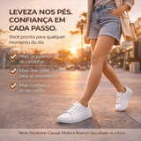 Tênis Feminino Casual Branco - Moleca