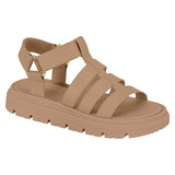 Sandália Papete Feminina Moleca Flatform